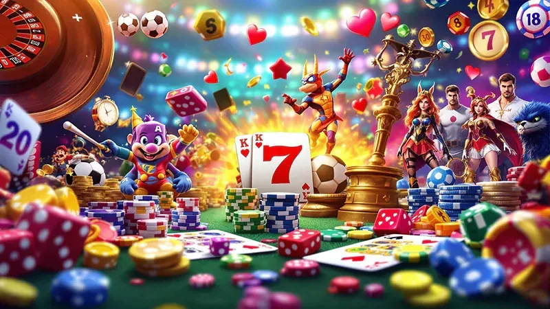 Pilihan kartu permainan slot dalam tampilan mobile MARI777